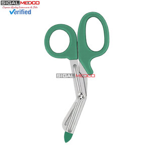 Tijeras para Vendajes de Trauma EMT de 5.5 Pulgadas, Tijeras de Enfermería con Sonda de Plástico, Cortador de Seguridad de Acero Inoxidable para Emergencias Médicas, Primeros Auxilios - Product Image 2