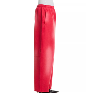 Wholesale Price High Quality Breathable Solid Material With Pocket Low MOQ Women Ladies Casual <b>Trousers</b> - Product Image 2