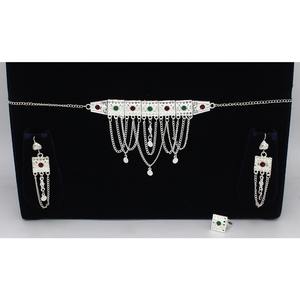 Martasha designer islamique ramadan spécial plaqué or EAU bijoux spécial dubai bijoux collier boucle d'oreille ensemble arabe bijoux - Product Image 3