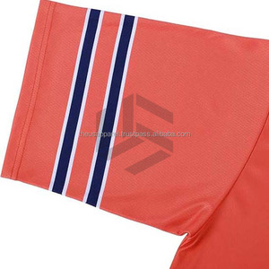 Customizable Sportswear Heat Transfer Printing Adults Short Sleeve Soccer Jersey 100% <b>Polyester</b> 2026 - Product Image 3