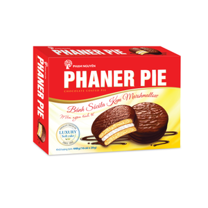 Vente en gros de biscuits et gâteaux PHANER PIE 336g, prêts à être expédiés, enrobés de chocolat doux et sucré, emballés en vrac dans une boîte - Product Image 1