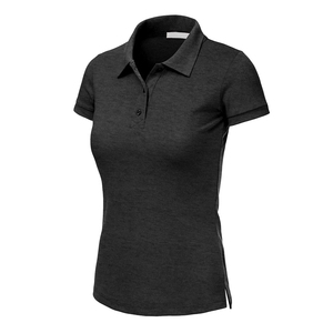 Polo pour femmes grandes tailles en plusieurs couleurs avec option de logo personnalisé et tissu respirant pour un confort quotidien - Product Image 6