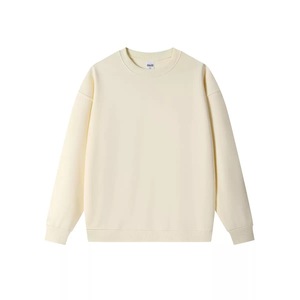 Customized logo 100% Cotton Blank Sweatershirt Solid Color Streetwear Unisex <b>Crewneck</b> <b>Sweatshirts</b> Heavyweight Plain <b>Sweatshirts</b> - Product Image 1