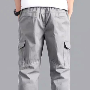 Pantalones de Trabajo Resistentes para Hombre con Cinta Reflectante de Alta Visibilidad, Pantalones de Trabajo Tipo Cargo para Seguridad Industrial - Product Image 5
