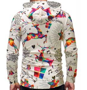 Sweat à capuche d'hiver imprimé par sublimation intégrale, fabriqué au Pakistan, basiques personnalisés, mélange de coton, polaire respirant pour homme, sweat à capuche de haute qualité - Product Image 5