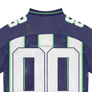 เสื้อเจอร์ซีย์ฟุตบอลผ้าตาข่ายแฟชั่นสำหรับผู้ชายเสื้อยืดผ้าฝ้าย100% ทรงหลวมพิมพ์ลาย - Product Image 5