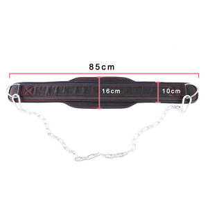 Ceinture de musculation en néoprène personnalisable avec logo, réglable, respirante, souple, antidérapante, imperméable, fermeture auto-agrippante pour le fitness - Product Image 3