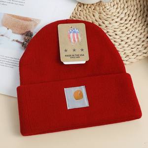 Gorro de punto para hombre, diseño con vuelta, cálido y duradero, para invierno y actividades al aire libre, accesorio de senderismo, clip para uñas circular - Product Image 2