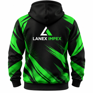 โรงงานผลิตเสื้อฮู้ดดี้แบบซับลิเมชั่น OEM รับผลิตตามสั่ง ขายส่งเสื้อฮู้ดดี้พิมพ์ลายทั้งตัว เสื้อผ้าลำลองแนวสปอร์ต - Product Image 3