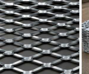 Grillage métallique expansé en aluminium pour clôture de sécurité et cloisonnement, grille en aluminium expansé haute sécurité à mailles losangées - Product Image 6