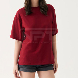 T-shirt pour femme, col rond, manches courtes, vêtements décontractés modernes, tissu de qualité supérieure, couleur personnalisée, à porter tous les jours - Product Image 3