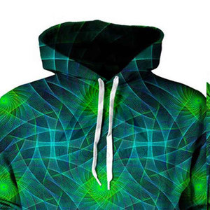 Sudadera con capucha estampada por sublimación para hombre, de invierno, oversize, con cremallera, talla grande, corte holgado, hombros caídos, calidad premium, procesada por Impex - Product Image 5