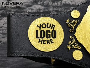 Cinturón de Campeonato de Metal Personalizado de Alta Resistencia para Lucha Libre, Judo, Karate, Taekwondo, Jiu Jitsu, Grappling, Artes Marciales, Trofeo para Ganadores - Product Image 3