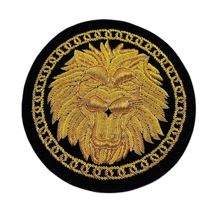 Bulk Production Custom Embroidered <b>Patches</b> Handmade <b>Sew</b> <b>On</b> Logo Badges for Sportswear Workwear and Fashion Apparel Manufacturers - Product Image 5