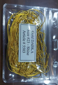 Al por mayor Hilo de poliéster de baja contracción tipo bullion francés de 1mm para bordado a mano, insignias, manualidades y costura de prendas de vestir - Product Image 5