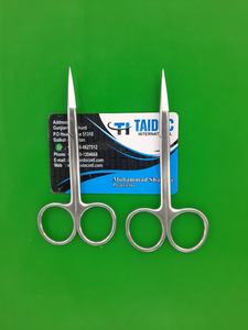 Tijeras Iris de Acero Inoxidable de Primera Calidad de 4.5 Pulgadas, Instrumento Quirúrgico/Médico/Veterinario Recto, Incluye Pinzas de Disección - Product Image 5