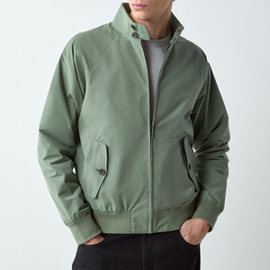 Chaqueta cortavientos moderna con estampado personalizado, ropa de senderismo ligera, chaqueta informal con cremallera para actividades al aire libre. - Product Image 1
