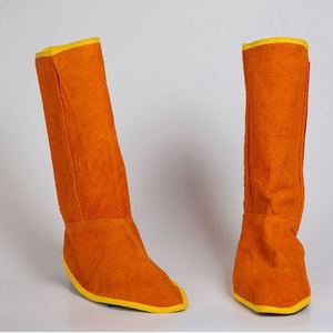 Protectores de Zapatos de Trabajo de Cuero de Alta Resistencia para Soldadores, Ropa de Seguridad para Soldadura de Trabajo Pesado, Aislamiento Térmico contra Chispas - Product Image 2