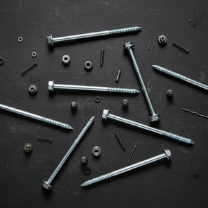 Tornillos de Cabeza Hexagonal Extra Largos de 50 mm a 300 mm - Fijaciones de Acero al Carbono con Rosca Parcial Certificadas por BIS - Product Image 1