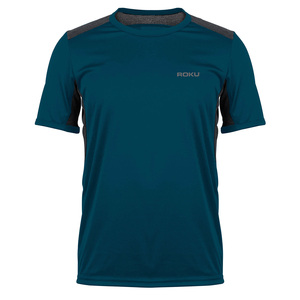 Camisetas unisex lisas de algodón y poliéster, camisetas de moda de gran tamaño con impresión de logotipo personalizado al por mayor para hombres y mujeres - Product Image 1