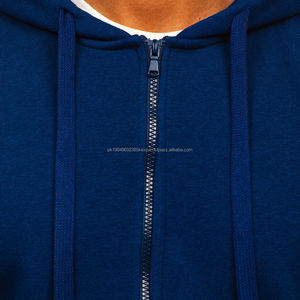 Chaqueta con Capucha para Hombre, Talla XS, Forrada para Invierno, con Estampado Sólido y Cremallera, Logotipo Personalizado OEM 2024, Sudadera con Capucha Extra Grande para Hombre al por Mayor - Product Image 6