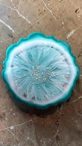 Expensive <b>Resin</b> Coasters Shape Handmade Eco-Friendly Reusable <b>Table</b> <b>Top</b> Coaster Mats Pads Export Quality Christmas Animal Print - Product Image 4
