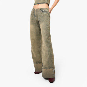 Pantalones Vaqueros Premium para Mujer, Personalizados OEM ODM, Suaves, Cómodos, Duraderos, Precio de Fábrica, Proveedor de Ropa de Alta Calidad - Product Image 2