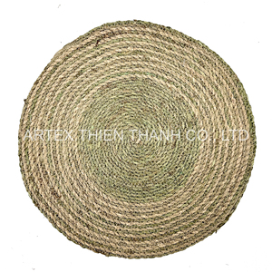 Luxury Seagrass Braided Placemat Handmade Woven <b>Table</b> <b>Mat</b> for Hotel Dining OEM Export Supplier Seagrass Placemat - Product Image 3