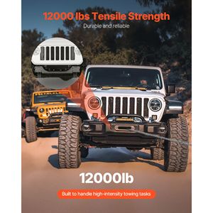 Soporte para Cabrestante para Jeep Wrangler JL/JLU Gladiator JT, Capacidad de Cabrestante de 12000 Lbs/5443 kg, Soportes para Enganche de Remolque Selectivos - Product Image 2