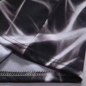 T-shirt respirant et anti-humidité sublimé, imprimé uni, style mixte, pour l'entraînement sportif et la gym 2026 - Product Image 3