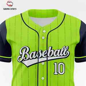 Camiseta de Entrenamiento Personalizable para Hombre, Nuevo Estilo de Alto Rendimiento, Camiseta de Béisbol Sublimada, Talla Grande, Buena Calidad, Estampada - Product Image 6