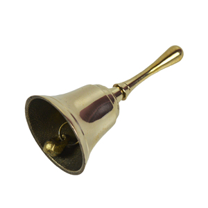 2023 Collection Hand Bells Christmas Gifts Solid Metal Call Bells Best for Dining Hall School Office Table Bell Bulk Supplies - Product Image 5