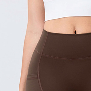 Shorts de Compresión Deportivos de Cintura Alta para Mujer, Transpirables, con Logotipo Personalizado, Venta al Por Mayor - Product Image 5