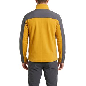 Chaquetas Softshell Deportivas Gris Mostaza para Hombre, Flexibles, Ligeras, para Equipos de Aventura, Chaquetas de Fabricación para Trabajo en Equipo - Product Image 2