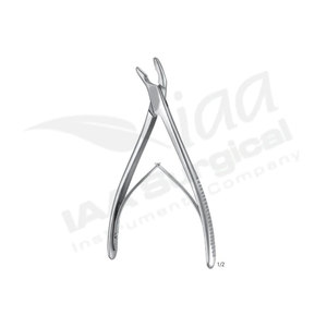 Rongeur Ortopédico para Sujeción de Huesos, Instrumento Quirúrgico Manual de Acero Inoxidable, Certificado CE Clase I - Product Image 1