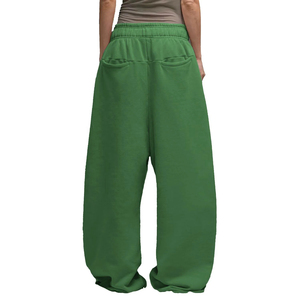 2025 Custom Streetwear Oversize <b>Men</b> Flared <b>Jogger</b> Sweat Pants Side Stripe Wide Leg Baggy French Terry Flared Sweatpants for <b>Men</b> - Product Image 3