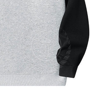 Veste d'hiver décontractée en molleton avec fermeture éclair quart de tour, logo personnalisé imprimé sur le devant, haute qualité, service OEM, vente en gros - Product Image 5