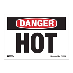 Etiquetas Autoadhesivas Resistentes al Calor Brady DANGER, Etiquetas Térmicas Mate Duraderas para Equipos Industriales y de Laboratorio - Product Image 2