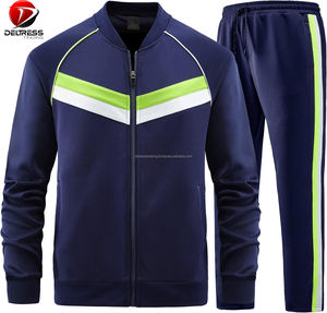 Ensembles de vêtements de sport unisexes de qualité supérieure, légers, 330 à 550 GSM, respirants, à motif écossais, ensembles de survêtements 100% coton, designs d'hiver pour hommes - Product Image 4