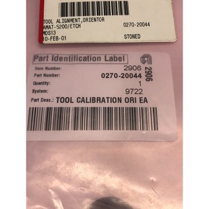 AMAT 0270-20044 Calibrador de Herramientas y Orientador de 8 pulgadas, 147139 - Equipo y Piezas de Semiconductores de Confianza de la Marca Global Legacy - Product Image 1