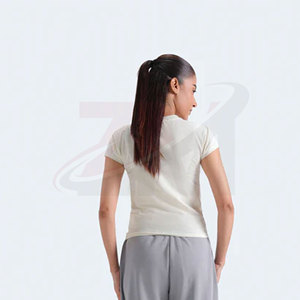 T-shirt ample en coton respirant pour femme, coupe décontractée, streetwear estival, confortable, pour un usage quotidien - Product Image 5