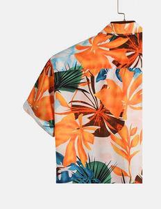 เสื้อฮาวายผู้ชายแฟชั่นใหม่ราคาถูกจากโรงงาน คุณภาพพรีเมียม รับสกรีนโลโก้/สีตามสั่ง กำลังเป็นที่นิยม ขายดี - Product Image 6