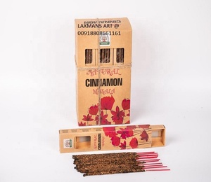 Incienso de Canela Orkay, Varillas de Incienso Indias Hechas a Mano, Incienso Orgánico en Barra, Fragancia de Moda en Oferta - Product Image 1