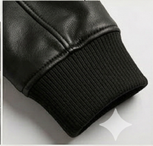 Chaqueta con Capucha de Cuero Negra para Hombre, Corte Ajustado, con Cierre, Estilo Casual Urbano, Ropa de Invierno, Calidad Premium, Elegante, Resistente al Viento, con Calefacción - Product Image 6