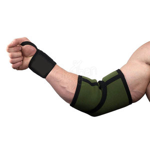 Manga de compresión flexible para el codo diseñada para soporte diario en el fitness, estabilidad muscular y comodidad durante el entrenamiento. - Product Image 3