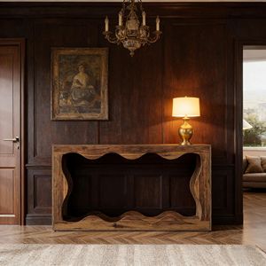 Consolle in Stile Rustico per Ingresso o Dietro il Divano, Ideale per l'Arredamento della Casa - Product Image 3