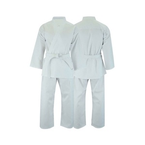Traje Deportivo de Karate Ligero Estampado con Cinturones, Uniforme de Artes Marciales de Color Sólido, Transpirable, Unisex - Product Image 5