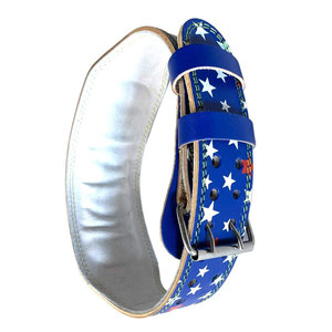 Cinturón de Powerlifting/Levantamiento de Pesas - Doble Anillo de 10 mm - Cuero Vacuno de 4 Pulgadas de Ancho, Transpirable y Ligero, Soporte Lumbar - Product Image 5