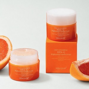 Crema Facial Derma Share Red Hyang Vita C Brightening Capsule Cream 50mL, Crema Facial Coreana 50mL - Product Image 1