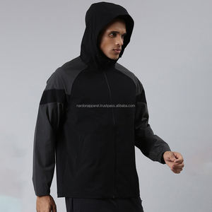 Nardon Apparel 2025 Offre Spéciale Streetwear fabricant personnalisé hommes décontracté Colorblock imperméable utilitaire coupe-vent veste pour hommes - Product Image 1